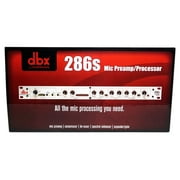 DBX 286S Microphone Mic Pre-Amp Processor 286 S, Phantom Power+Condenser Mic