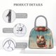 thumbnail image 4 of Disketp Hot Air Balloon Guinea Pig Bolsa Térmica para Almuerzo, Lonchera con Abertura Amplia y Gran Capacidad, Organizador Reutilizable para Mujeres, Hombres y Adultos, 4 of 6