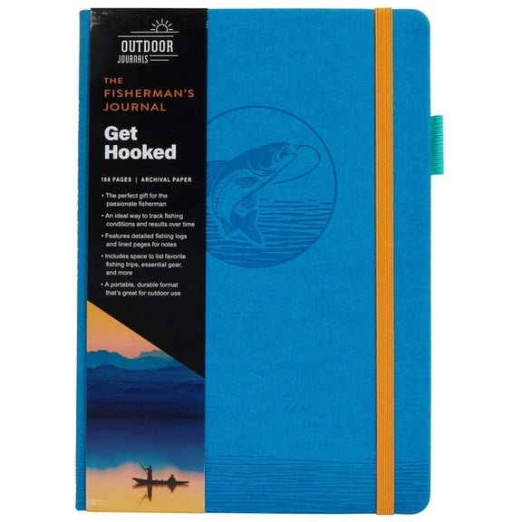 Outdoor Journals The Fisherman's Journal, (Hardcover)