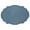 Blue, variant on Heat-Resistant PVC Placemats Reusable Non-Slip Table Mats Waterproof Elliptical Shape Dining Place Mat for Kitchen Coffee Table