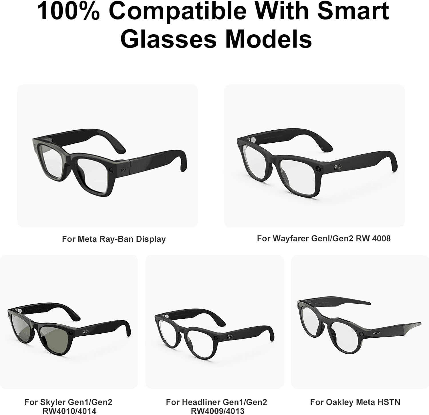 20PCS LED Light Cover for Ray-Ban Meta Glasses, Light Blocker Covers Compatible with Ray_Ban Meta Accessories, Blackout LED Blocking Cover for Meta-Glasses