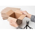 thumbnail image 2 of Cajas Pequeñas de Cartón 150*150*150mm para Envíos, Comercio Electrónico, Regalos - 5 Piezas - Made in Italy - Cajas Cuadradas Versátiles para Embalar Objetos, Eventos, Fiestas, Navidad - Caja TUNC Sencillez, 2 of 5
