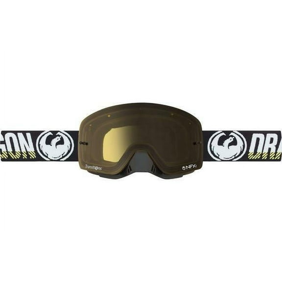 Dragon X1's SM-17014 Elevate Yellow TRANSITIONS Yellow Snowmobile Goggles