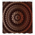 thumbnail image 3 of Ambesonne Mandala Shower Curtain, Universe, 69"Wx84"L, Chestnut Brown, 3 of 3