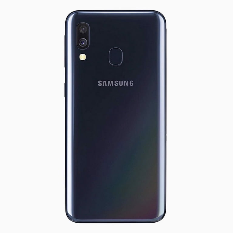 Samsung Galaxy A40 Dual-SIM 64GB SM-A405F (5.9-Inch, GSM Only, No CDMA)  Factory Unlocked 4G/LTE Smartphone - Black