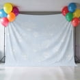 Blue Dandelion Backdrop for Photography,Fabric Photo Background ...