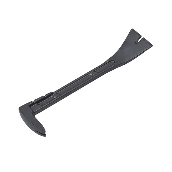 Grip 10" Nail Puller Demo Bar - Heat Treated Steel - Extra Wide Head - Beveled Claws - Remove Molding from Doors / Windows