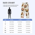thumbnail image 4 of Kdxio Colorful Roosters Pattern Men's Pajama Pants, Elastic Waist with Drawstring and Pockets, Comfortable Loungewear-X-Large, 4 of 6