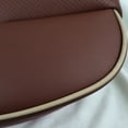 thumbnail image 2 of APPLAYERR Perfect Fit Wine Red Leather Driver Bottom Seat Cover for Ford F150 King Ranch 2009-2012 Trucks, 2 of 6