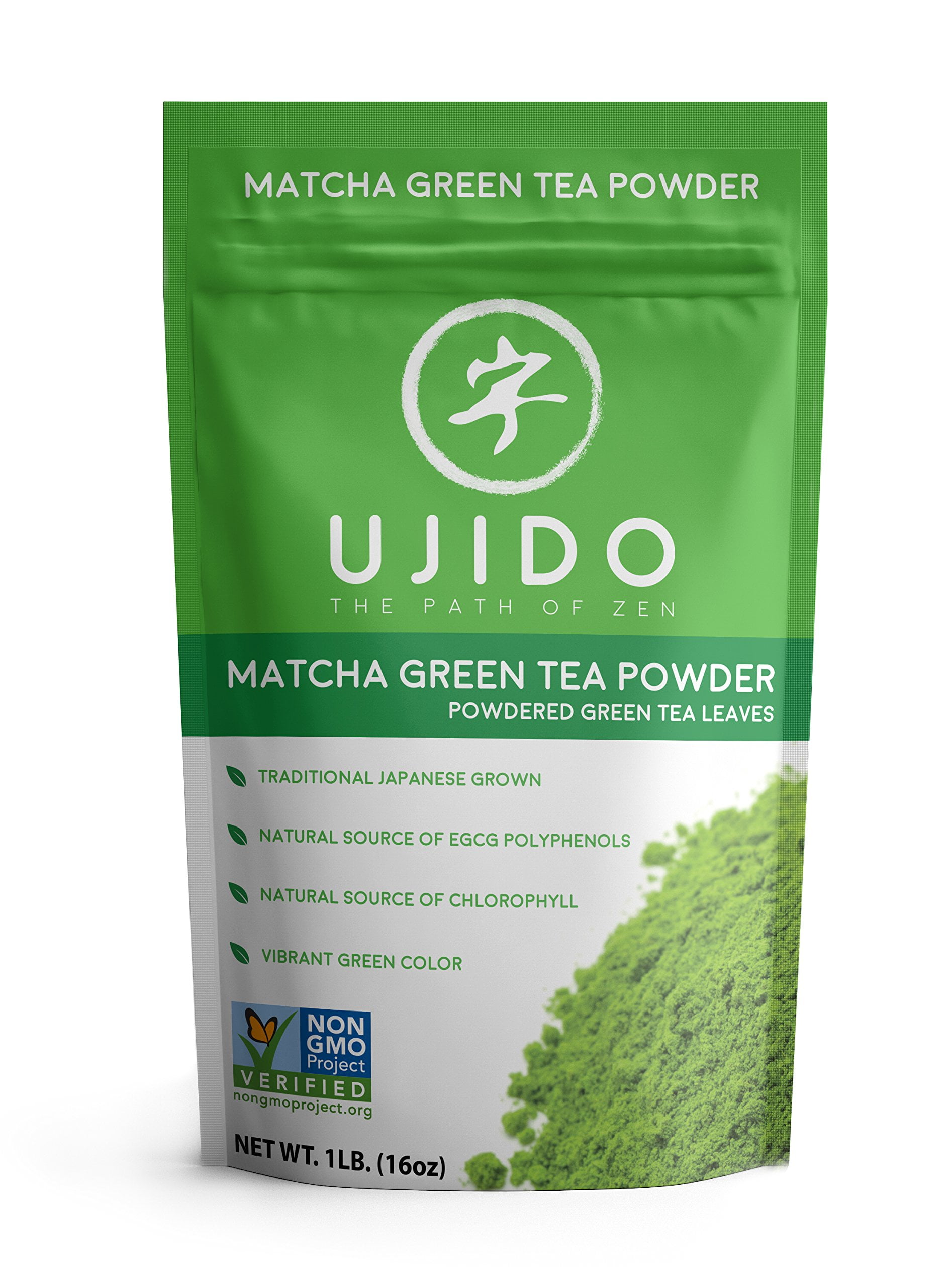 Ujido Japanese Matcha Green Tea Powder (16 oz)