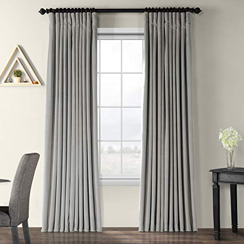 HPD Half Price Drapes VPCH 145002 84 FP Signature Blackout Velvet
