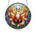 thumbnail image 1 of 7.3 Inch Sun Catchers Indoor Window, Acrylic Rainbow Suncatcher Window Hanging Decoration for Living Room Bedroom Summer Home Balcony Ornaments Decoration, Birthday Gifts for Women, Men, and Mom, 1 of 6