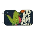 thumbnail image 7 of Balery Dinosaur Basketball Player Windshield Sun Shade, Car Front Window Sunshade Cover ,Automotive Interior Portected Blocks Uv Rays For Car Pickup Truck Suv Accessories- Small, 7 of 7