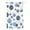 Blue, variant on Sheer Curtains 96 Inches Long, Grey Black Polka Dots Semi Sheer Curtains Light Filtering Window Treatment, Modern Abstract Art Privacy Voile Drapes for Living Room Bedroom 52x96 Inch