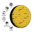 thumbnail image 5 of Spare Tire Cover, Cute Funny Chicken Wheel Cover Tire Covers for Trailers Car Truck Camper Universal Tire Covering Fits Diameter 15 inch, 5 of 7