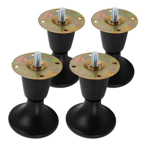 RENACLIPY Sofa Bed Replacement Legs Durable Plastic Metal Antislip for Home Use
