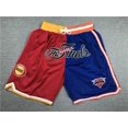 thumbnail image 1 of Basketball Pants Dense Embroidered Shorts Knicks Retro Full Embroidered Pants, 1 of 3