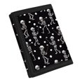 thumbnail image 2 of CHAQLIN Skeleton Golfer Trifold Card Wallet, Polyester Tri-fold Wallet for Outdoor, Soft Lightweight Children's Wallet, 2 of 6