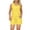 Yellow, variant on Short Sets for Women Summer Linen Sleeveless V Neck Tank Top and Shorts 2 Piece Matching Set Womens Lounge Set