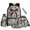 Grey Green Camo Bow, variant on Binienty Watermelon Capybara Kids Backpack Lunch Box Set For Grade Students Girls 5-In-1 Lightweight Bookbag Lunchbag Pen Pouch Keychain Children Back To School Gifts