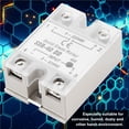 thumbnail image 3 of Relé De Estado Sólido Ssr-40 Dd 40A 5-220Vdc Para Procesos De Automatización Industrial Scienceny TO003844-00, 3 of 7