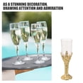 thumbnail image 3 of OUNONA 6Pcs Multi Color Small Tea Cups Plastic Vintage Style Goblets for Home Party Use, 3 of 8
