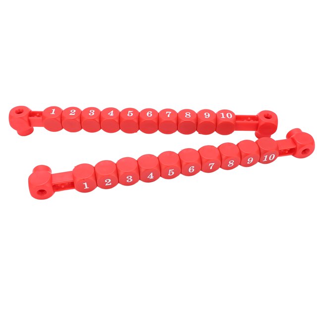 Foosball Score Counter, 10 Numbers Durable Easy Installation Plastic Table Football Score Counter Children Puzzle For Kids