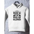 thumbnail image 3 of Trick Or Treat Spooky Vintage Hoodie Toddler -Image by Shutterstock,  5 Toddler, 3 of 4