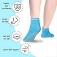 thumbnail image 2 of 8 Pairs Women's Non Slip Socks, Yoga Pilates Socks, Grip Sports Socks, Women's Fitness Sportswear Accessories Gifts, 2 of 5