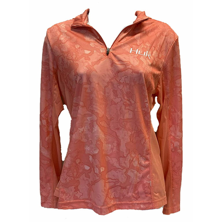 Huk Women&s Icon x Camo Long Sleeve Shirt, Size: XS, Lanier