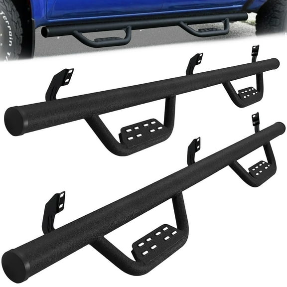 Hoop Steps For 2005-2025 Nissan Frontier Crew Cab Running Board Drop Side Step