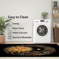 thumbnail image 3 of 4x5 Rug, Boho Sun Rug Washable Non Slip Soft for Living Room Bedroom, Burning Sun Celestial Area Rug, Bohemian Carpet, Boho Sun Home Decor & Gifts, 3 of 7
