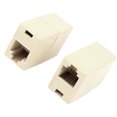 thumbnail image 3 of 2 Pcs Conector de Línea Telefónica RJ11 8P4C Hembra a Hembra, 3 of 6