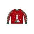 thumbnail image 2 of Jollidays Family Llama Motif Pullover Christmas Sweater for Men, Size S-XL, 2 of 5
