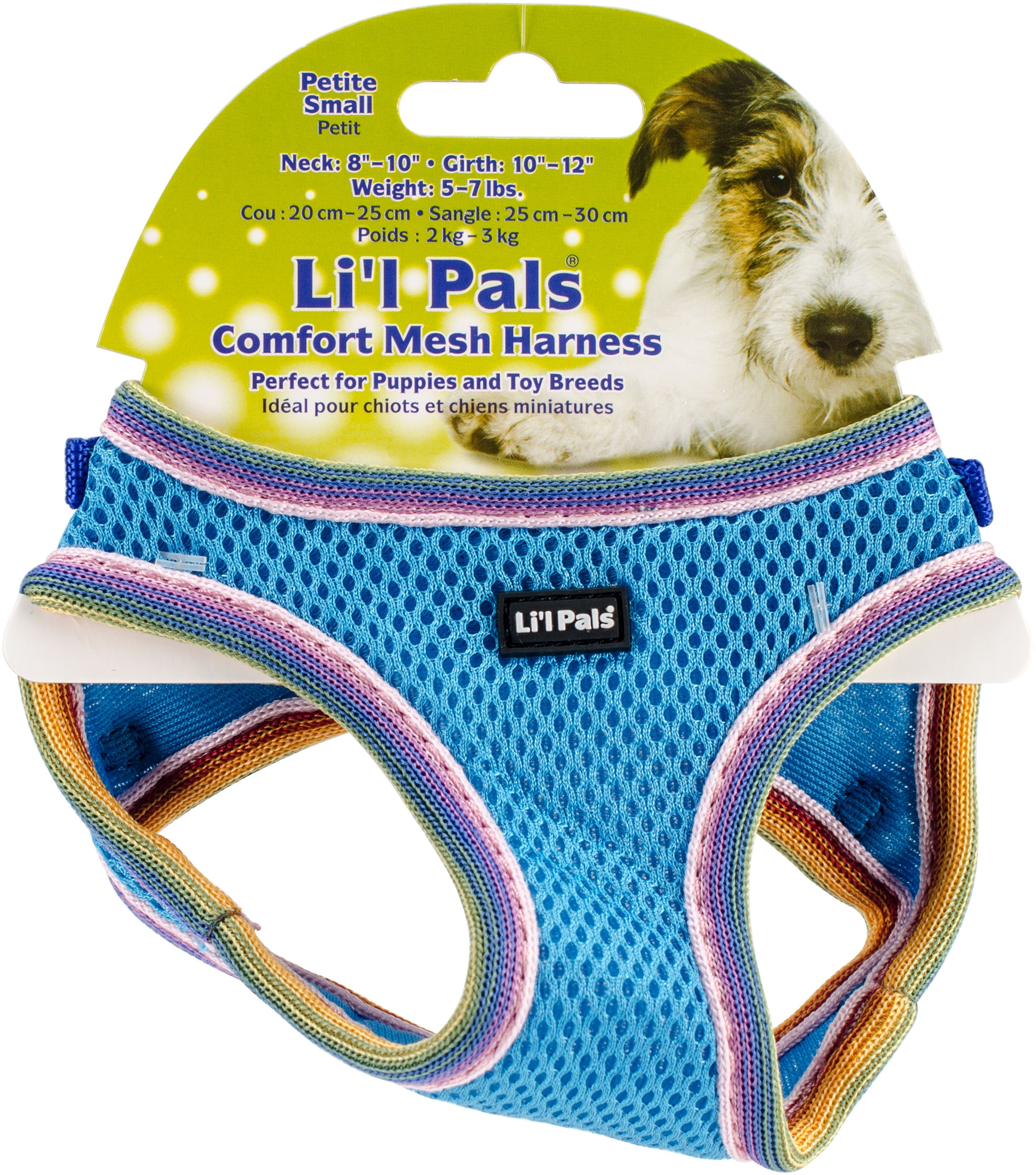 5//8-Inch Coastal Pet Products DCP6445BLU Nylon Comfort Wrap Adjustable Dog Harness Blue