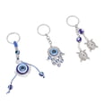 thumbnail image 4 of Charm, Porte-Clés en Métal Durable et Brillant 3 Pcs pour Sac, 4 of 8