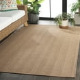 thumbnail image 3 of SAFAVIEH Sisal Performance Tendrils Solid Indoor/Outdoor Area Rug, Natural, 5'3" x 7'6", 3 of 16
