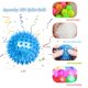 thumbnail image 2 of 12 piezas de pelota hinchable iluminada para niños de 2,55 pulgadas con puntas sensoriales para aliviar el estrés, bolas intermitentes LED para regalos de fiesta, regalos para estudiantes, recompensas, 2 of 5