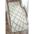 thumbnail image 2 of nuLOOM Alvera Soft & Plush Shag Area Rug, 8' x 10', White, 2 of 3