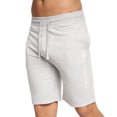 thumbnail image 1 of Crosshatch - Pantalones Cortos Bengston para Hombre (Gris Jaspeado), 1 of 4