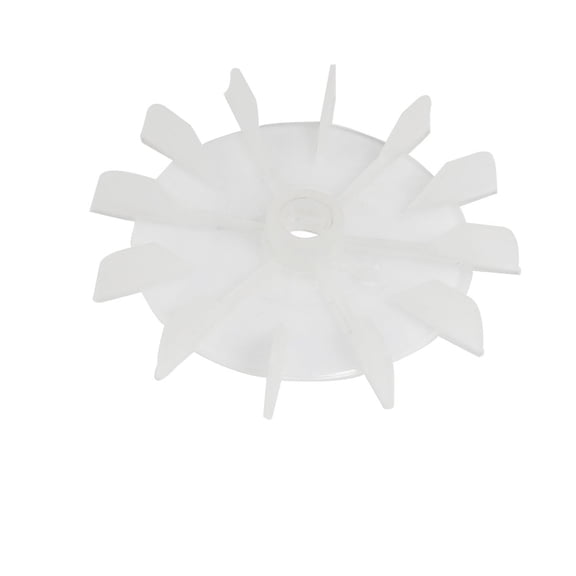 Uxcell 19g Durable Machine Part Clear Plastic 0.6 inch Inner Dia. 12-Impeller Motor Fan Leaf