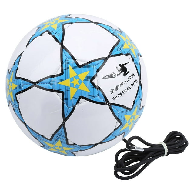 Soccer Training Equipment Durable Easy To Use PVC Material Long Service Life Elastic Rope Football For Soccer Football Field Training Outdoor No.5 Ball