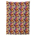 thumbnail image 3 of Ambesonne Acorn Tablecloth Rectangular Table Cover, Oak Leaves with Nuts, 52"x70", Multicolor, 3 of 4