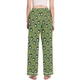 thumbnail image 3 of joogoo Women Cartoon Monkey Bananas Pajamas Pants Lounge Bottoms Pjs with Pockets XXL, 3 of 8