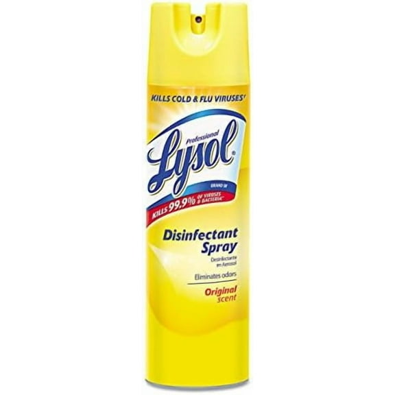 Professional Lysol 04650CT Lysol Disinfectant Spray, 19 oz, 12/CT, Original Scent