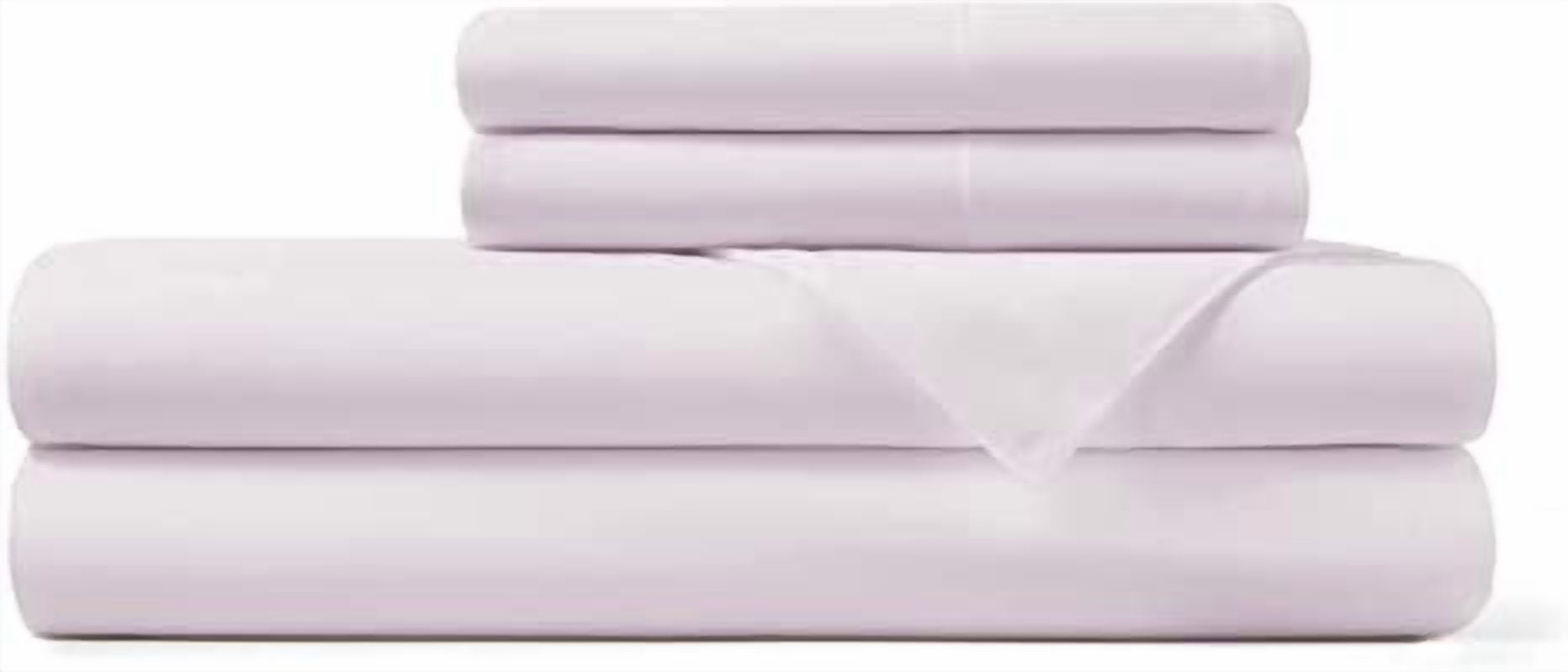 Hotel Sheets Direct Bed Sheets Set - 1600 Thread Count, 4 Pieces (1 Flat, 1 Fitted Sheet, 2 Pillow Cases) King - Light Pink