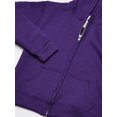 thumbnail image 2 of Hanes Sweat à Capuche à Fermeture à Glissière ComfortSoft EcoSmart pour Filles, L, Violet Thora, 2 of 3