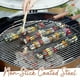thumbnail image 1 of Cesta para Asar, Herramienta Resistente Acero Inoxidable para Barbacoa, Rejilla Bloqueable para Voltear Fácilmente, Revestimiento Antiadherente, Versátil para Carne, Verduras y Mariscos, Tamaño 49 X, 1 of 4