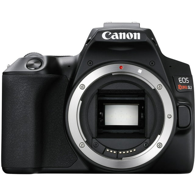 Canon EOS Rebel SL3 DSLR Camera (Black, Body Only) - Intl Model