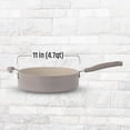 thumbnail image 3 of Mainstays 4.7QT Jumbo Cooker with Lid Heavy Gauge Ceramic, 3 of 6